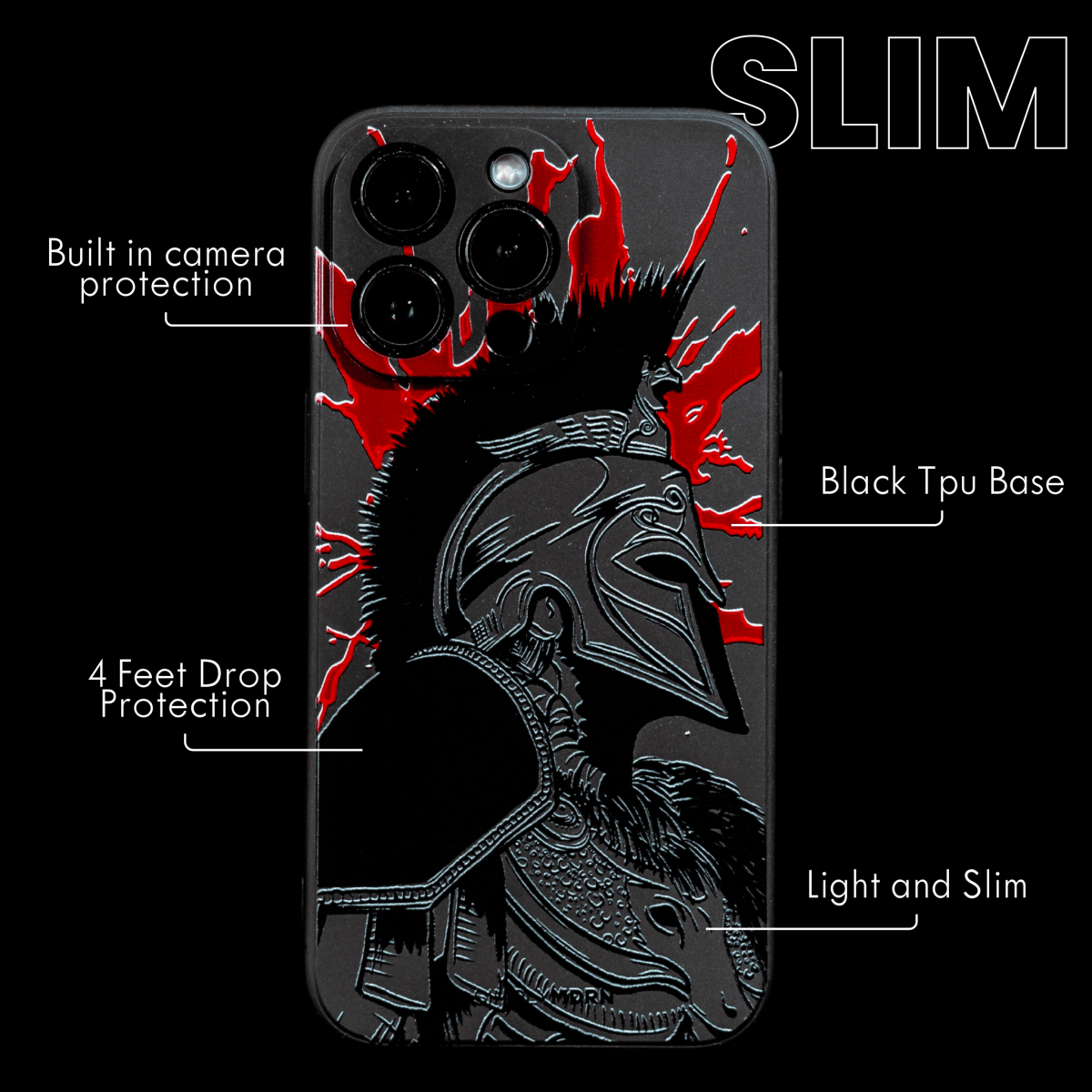 SP4RTAN Slim iPhone case