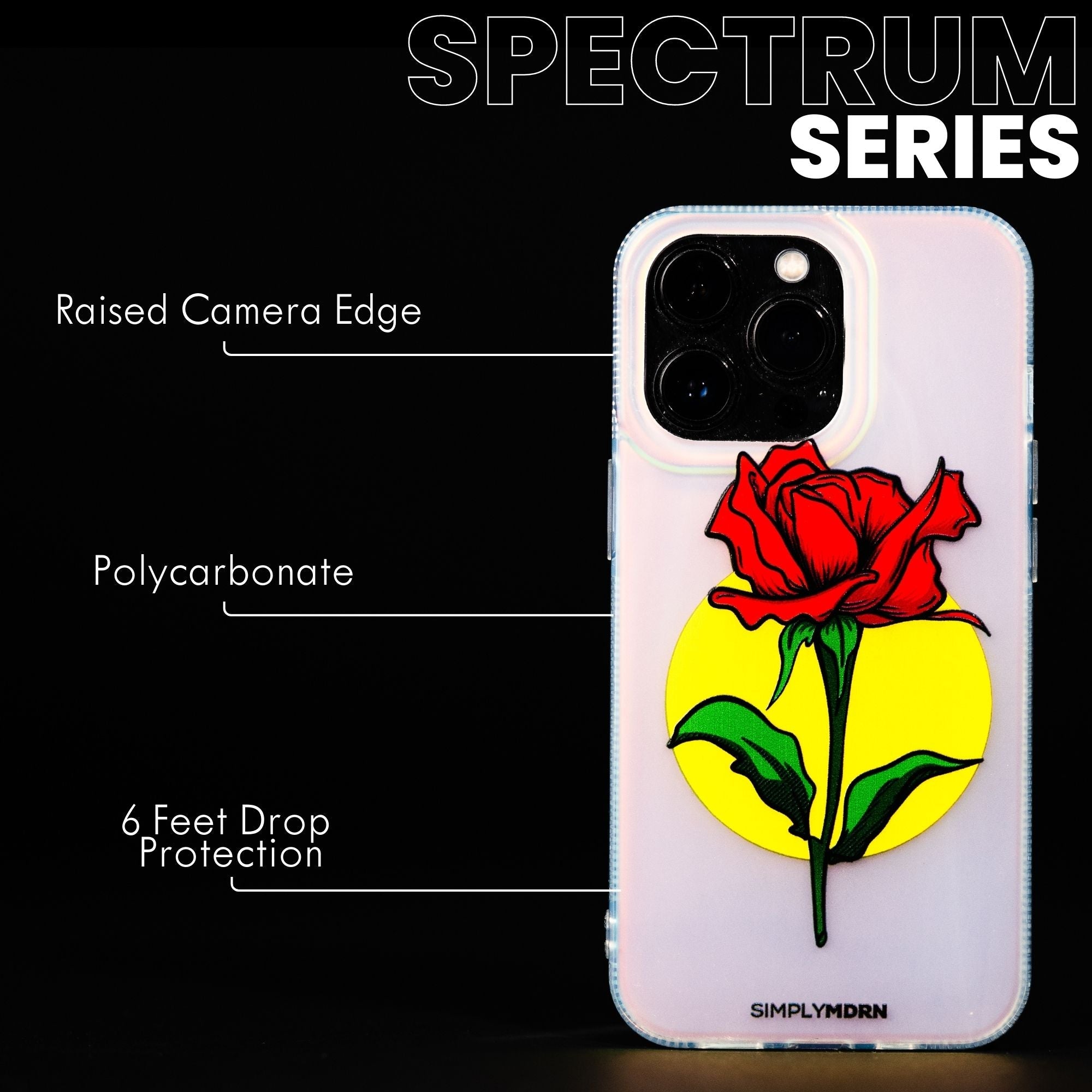SUN-KISSED BLOOMS Spectrum iPhone Case