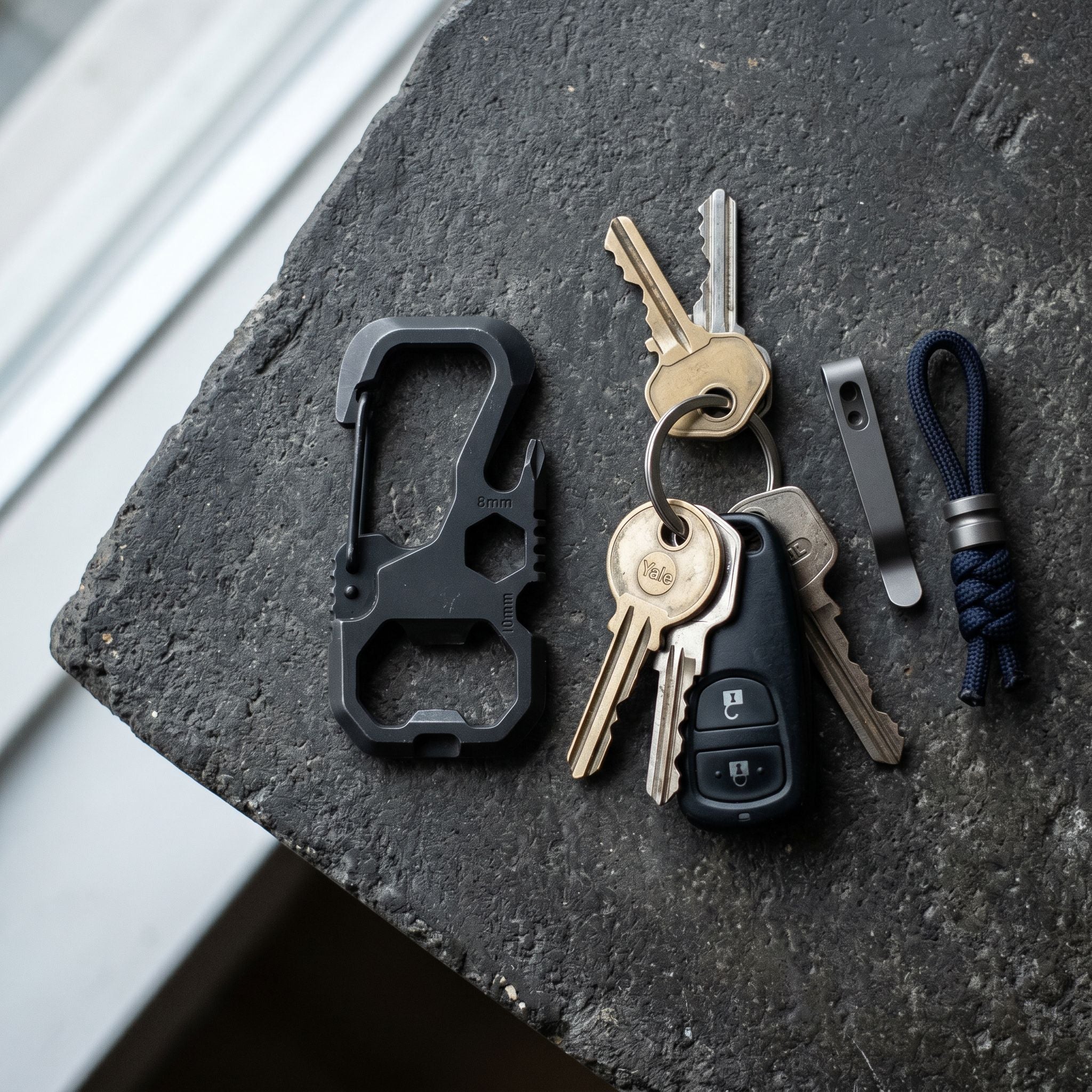 Techwear Gate Hook Clasp — Lifestyle