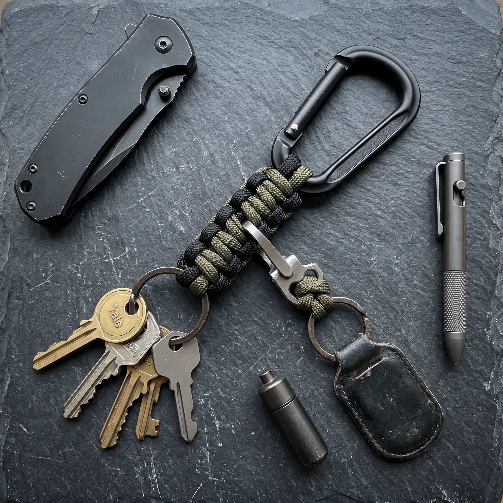 Universal Phone Tether Tab + Braided Lanyard — Lifestyle