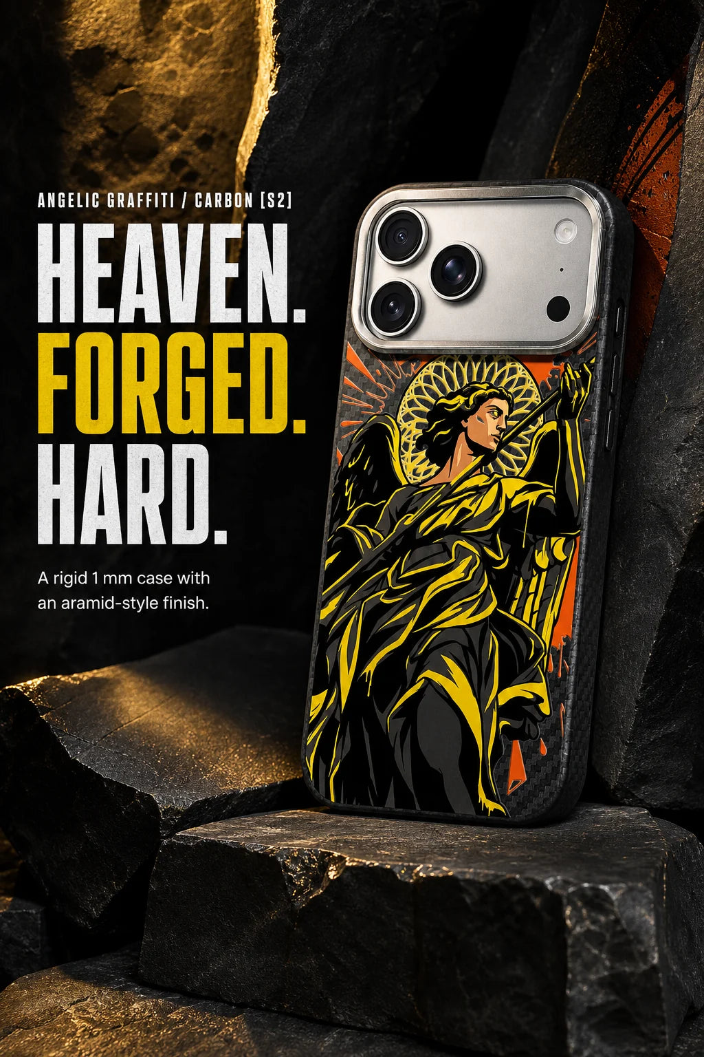 ANGELIC GRAFFITI | CARBON [S2] product story panel 1