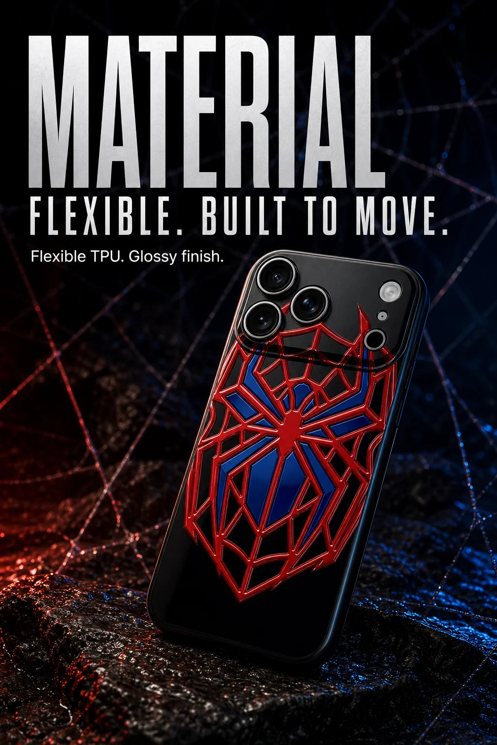 ARACHNID WEB TEXTURE | SLIM [S2] product story panel 2