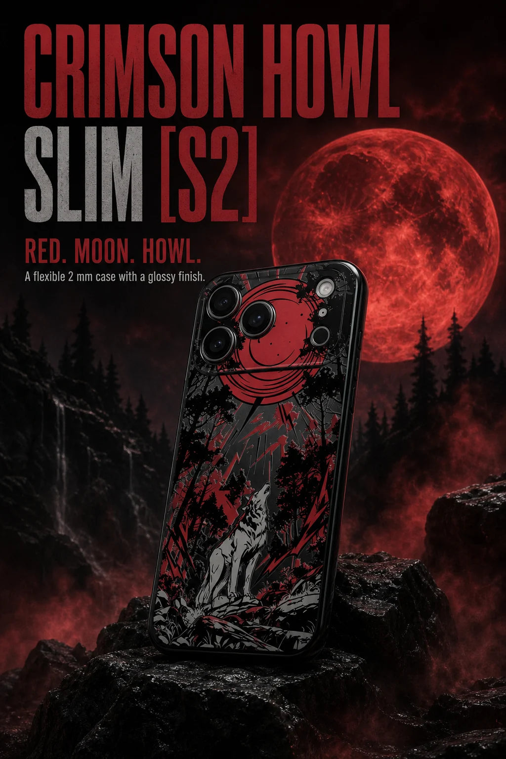 CRIMSON HOWL | SLIM [S2] product story panel 1
