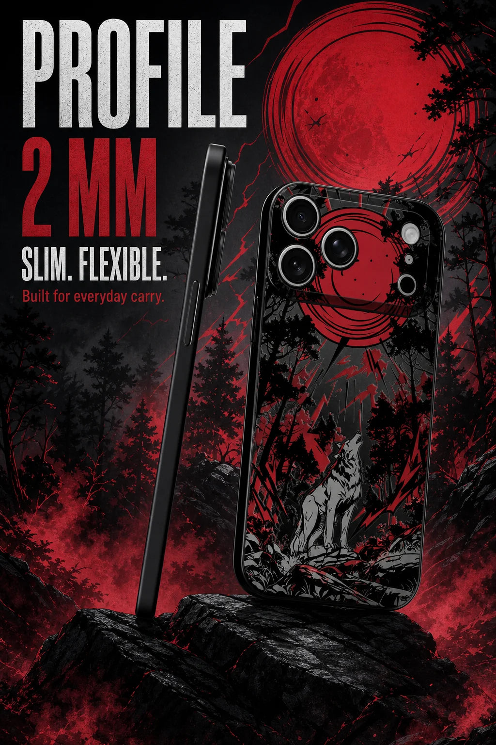CRIMSON HOWL | SLIM [S2] product story panel 3