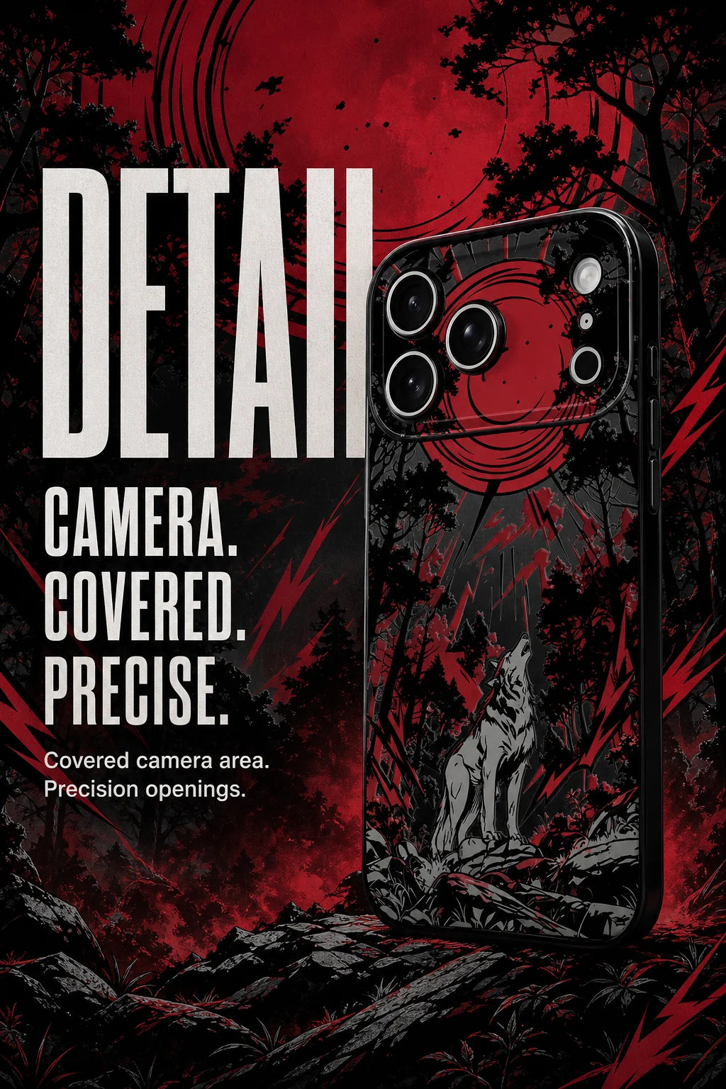 CRIMSON HOWL | SLIM [S2] product story panel 4