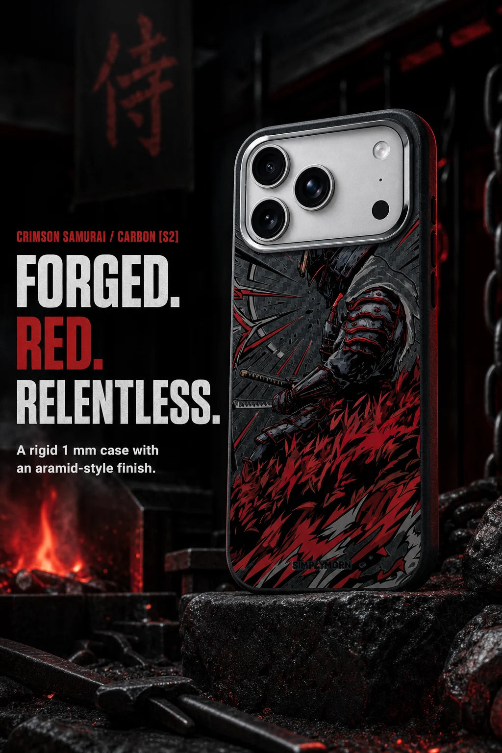 CRIMSON SAMURAI | CARBON [S2] product story panel 1