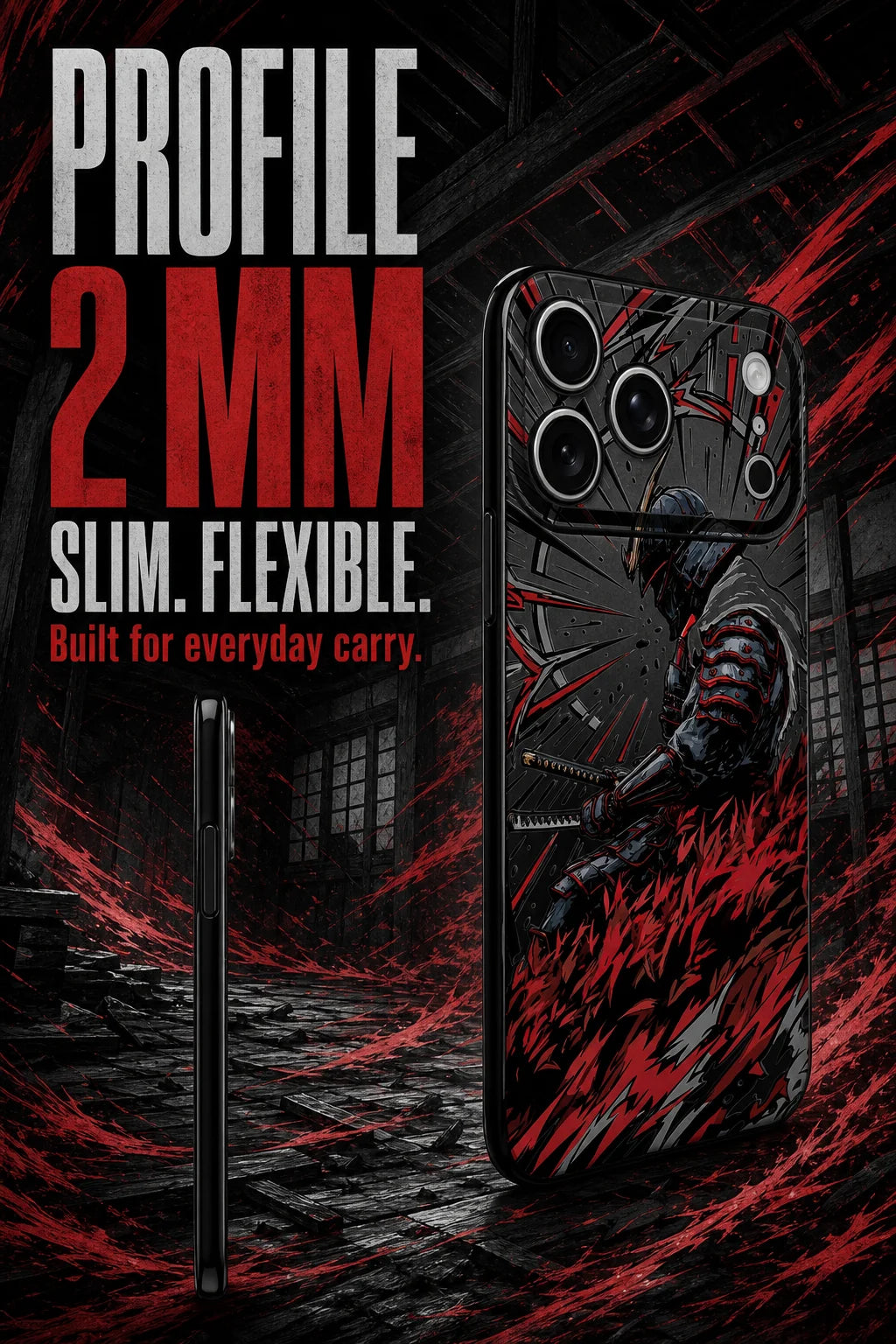 CRIMSON SAMURAI | SLIM [S2] product story panel 3