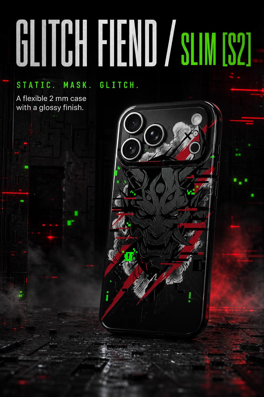 GLITCH FIEND | SLIM [S2] product story panel 1