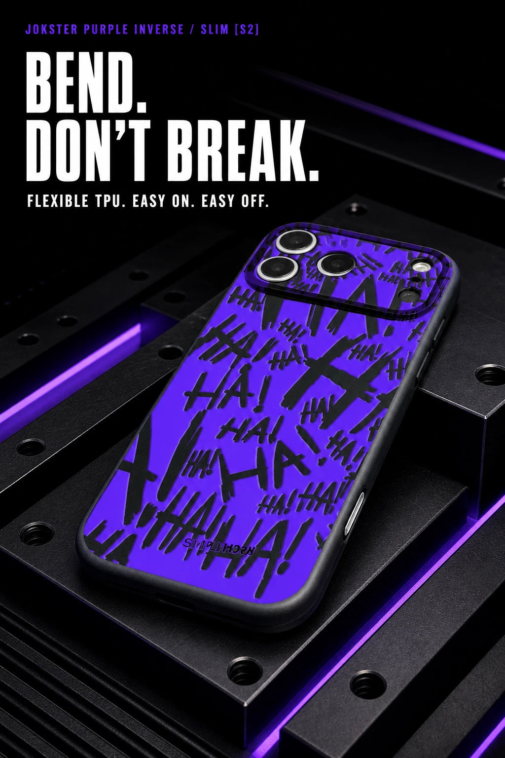 JOKSTER PURPLE INVERSE | SLIM [S2] product story panel 2