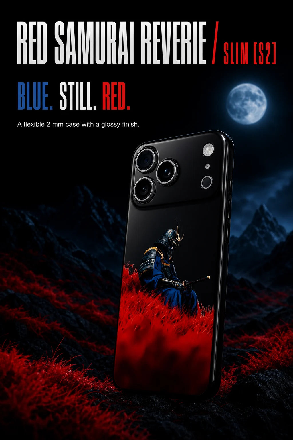 RED SAMURAI REVERIE | SLIM [S2] product story panel 1