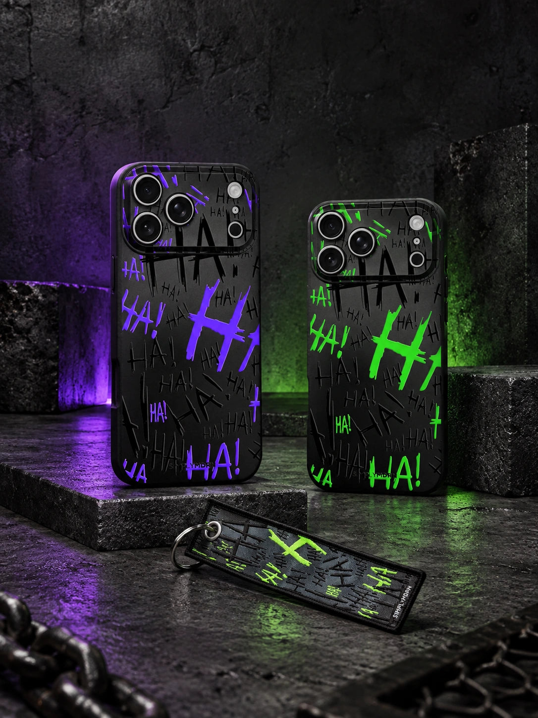GRAFFITI — three SIMPLYMDRN products in a full studio scene